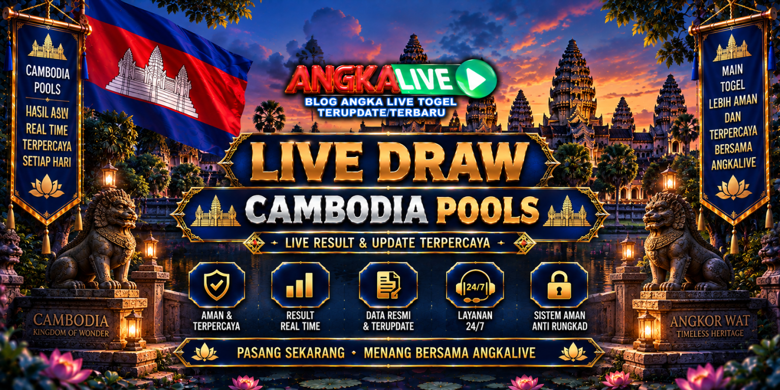 Togel Cambodia - Live Draw Cambodia, Keluaran Togel Cambodia, Pengeluaran Cambodia Pools, Data Cambodia Lengkap, Result Toto Cambodia 4D by Akau
